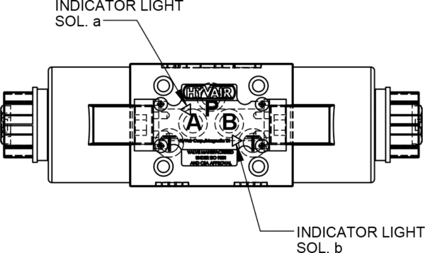 A diagram of the electrical circuit for an engine.