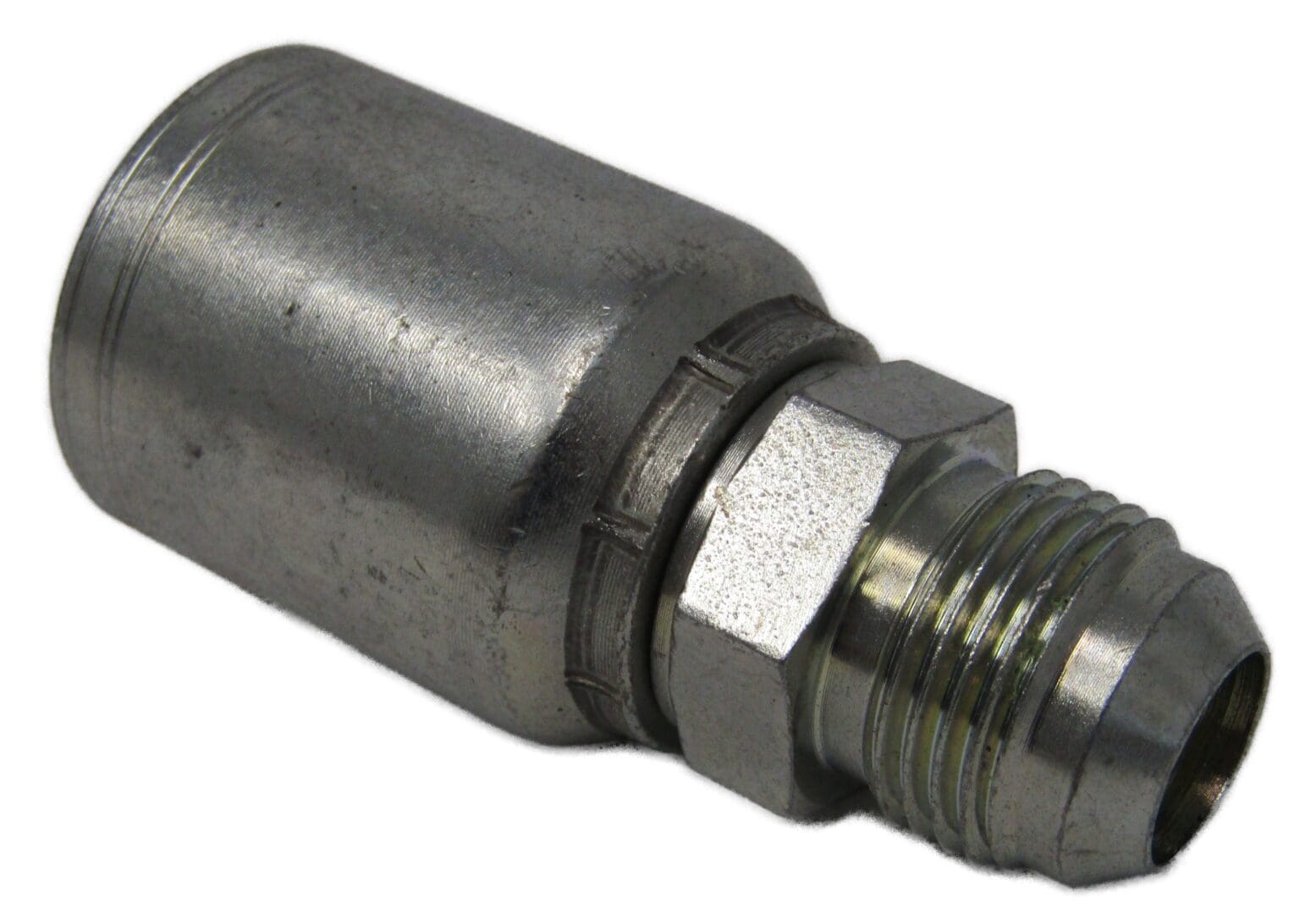 A close up of an industrial style connector