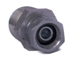 1/2" Male Pipe to 3/8" Female Pipe Swivel Straight Adapter - Image 3