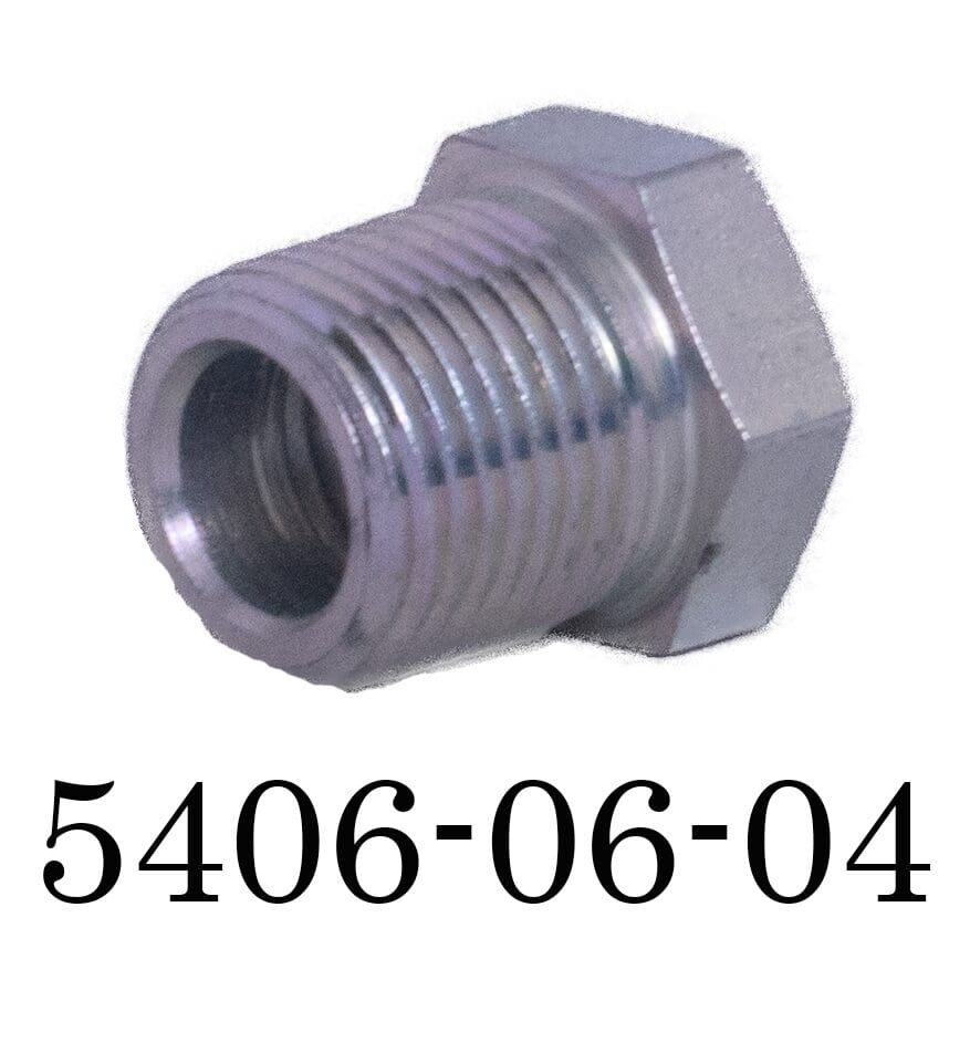Uxcell Hex Bushing Reducer – 1/2" PT Male To 3/4" PT Female Thread – Air/Water